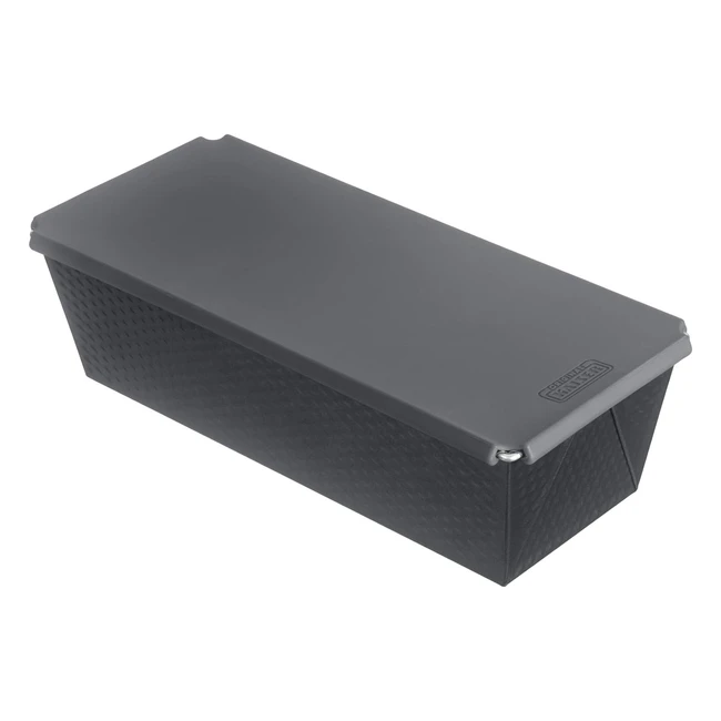 Moule à pain Kaiser Inspiration avec couvercle - 1000g - Antiadhésif - Cuisson et stockage