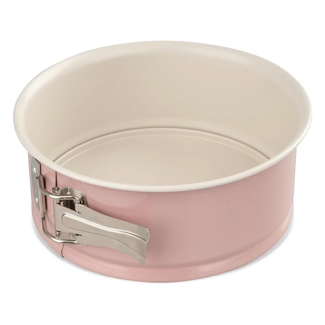 Stampo Apribile DROETKER in Acciaio Rivestito con Ceramica Rinforzata 18cmx8 - Linea Retrò - Colore Panna