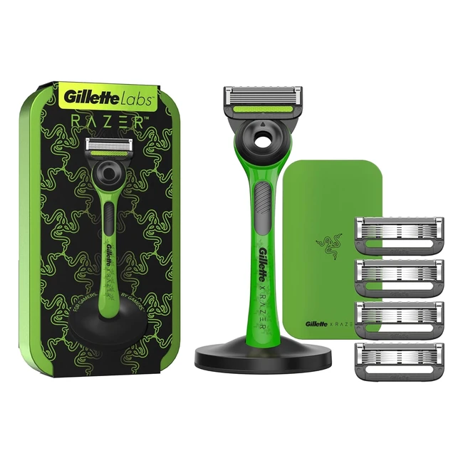 Limited Edition Gillette Labs Nassrasierer for Men - Effortless Shaving and Exfoliation