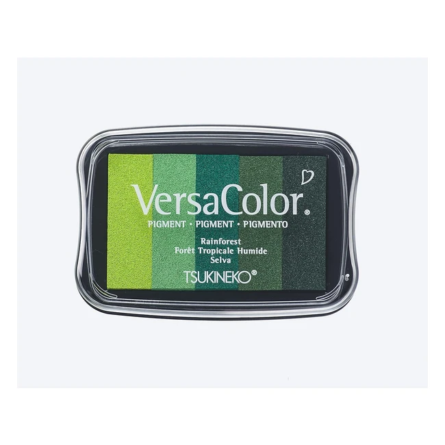 Tampon Versacolor Tonalité Verte 5 Couleurs - Rayher 332839729