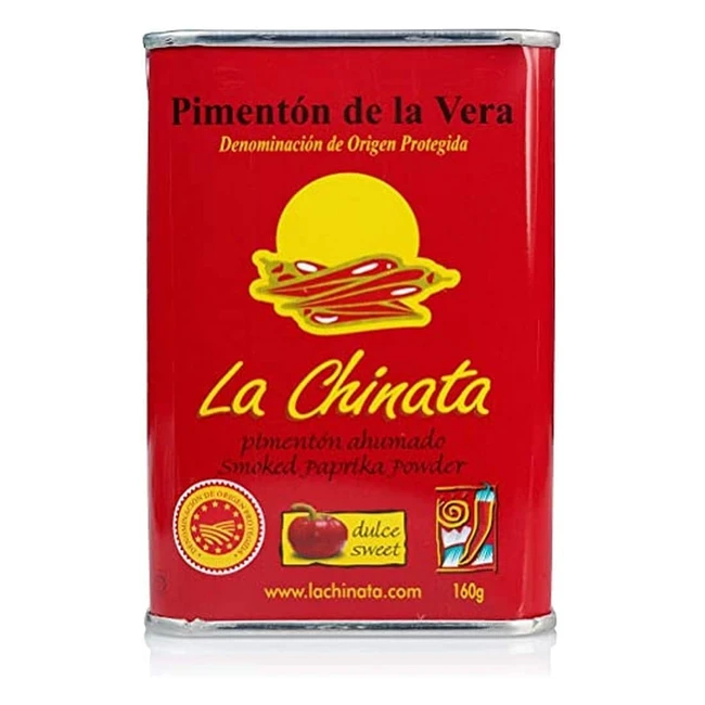 Pimentn Ahumado La Chinata DOP La Vera - Sin Gluten - 160g