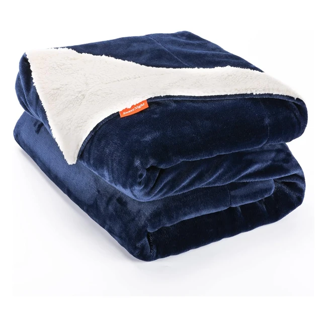 Sweetnight Kuscheldecke Mikrofaser doppelseitige superweiche warme Decke Sofa De