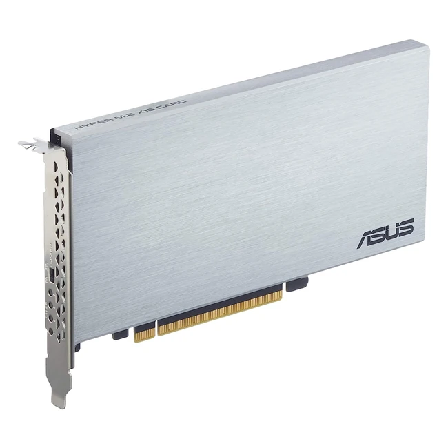 Carte d'interface ASUS Hyper M2 X16 V2 - Compatible avec ordinateur - Réf: 90MC06P0M0EAY0 - Hautes performances et fiabilité