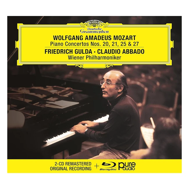 Conciertos para piano de Mozart nº 20, 21, 25 y 27 - Friedrich Gulda