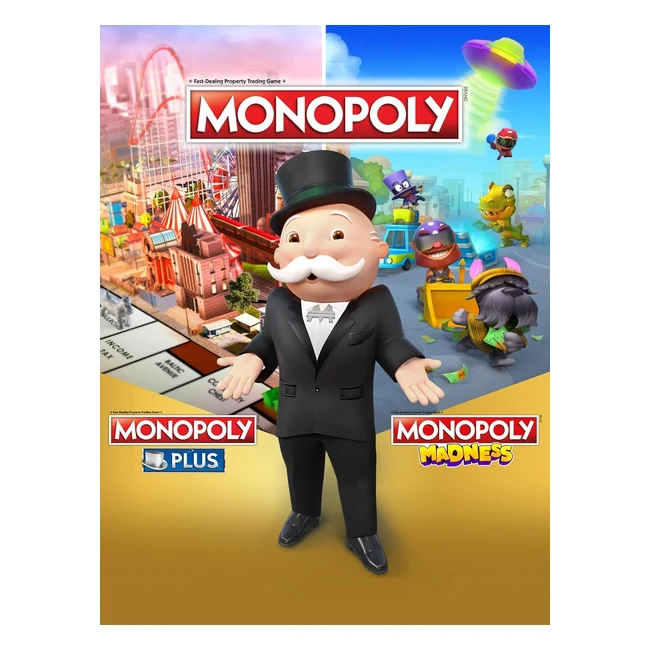 Monopoly Plus & Monopoly Madness Bundle - PC Code - Ubisoft Connect
