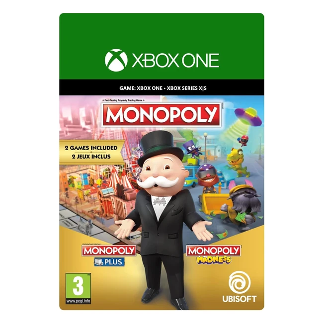 Monopoly Plus Madness Standard Xbox Download Code - 3D City, New Level of Classic Game