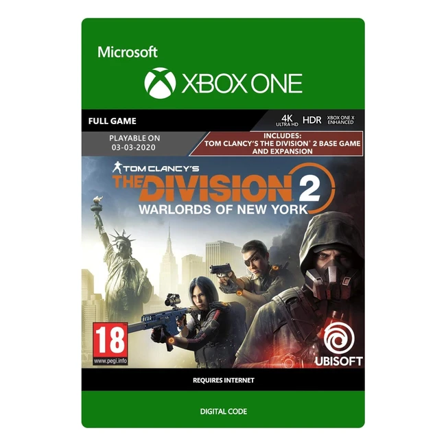 Tom Clancy's The Division 2 Warlords of New York - Xbox One - Download Code