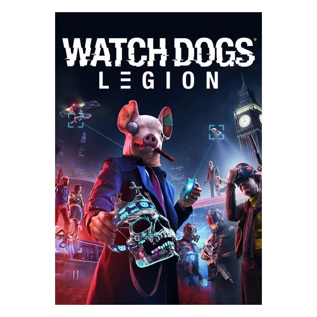 Watch Dogs Legion Standard PC Code - Ubisoft Connect | Openworld London, Unique Gameplay Innovation, Online Co-op