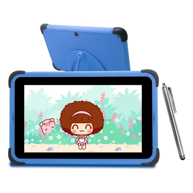 Tablet para niños Android 11, 8 pulgadas HD, WiFi, 2GB RAM, 32GB ROM, control parental - CWOWDEFU