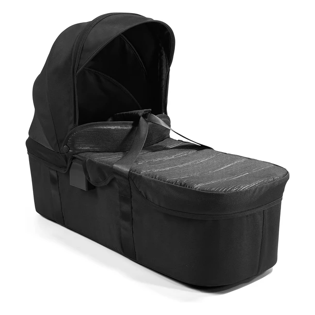 Foldable Lightweight Carrycot for City Tour 2 Double Strollers - Opulent Black
