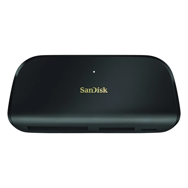 Lettore/Scrittore Multi Card Sandisk ImageMate Pro USB-C - Velocità fino a 160MB/s - Compatibile con SD UHS-II/UHS-I o non-UHS - Nero