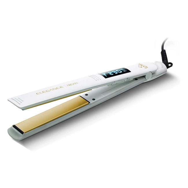 Lisseur Cheveux Gama Elegance Numérique avec Huile d'Argan - Gama Italy Professional