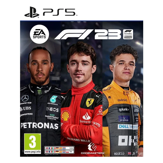 F1 23 PS5 Videogioco Francese Inglese - Azione e Tensione