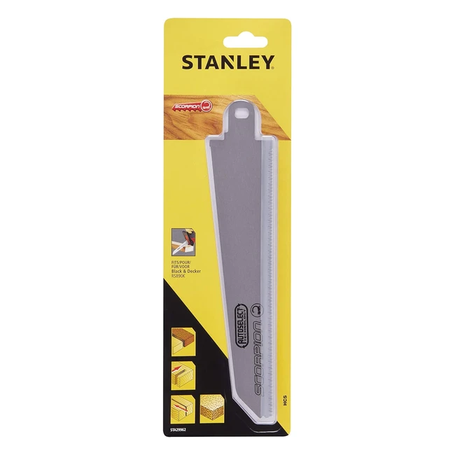 Lama Scorpion Stanley STA29962XJ per taglio dritto legno e plastica