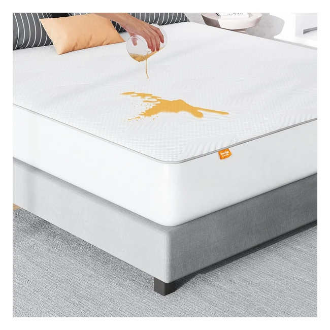 Sweetnight Matratzenschoner wasserdicht atmungsaktiv waschbar 90x190 cm