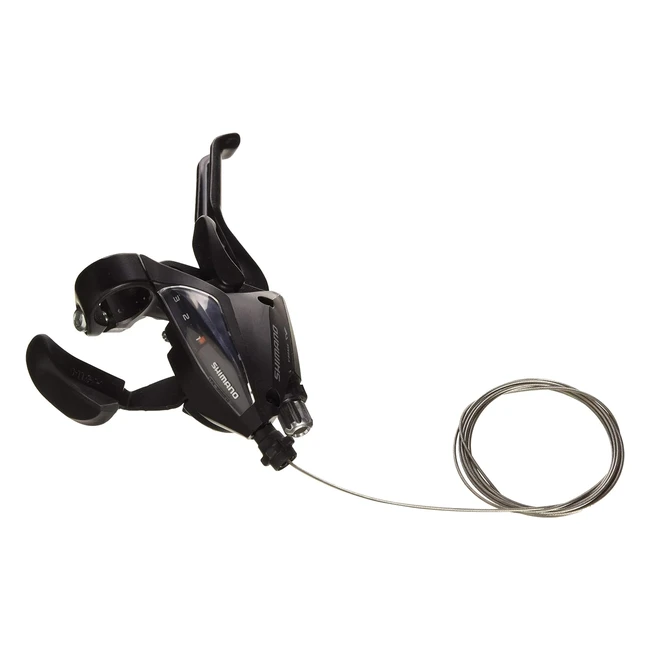 Leva di Comandofreno Shimano 5384 Rapidfire - 3 Velocità - Colore Nero