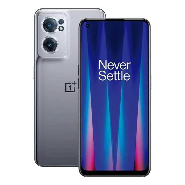 OnePlus Nord CE 2 5G - Gris - 8 Go RAM + 128 Go Stockage - Smartphone sans carte SIM - Triple caméra IA 64MP - Charge rapide 65W - Garantie 2 ans