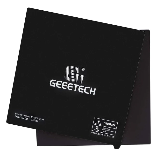 Piattaforma Stampante 3D Magnetica e Rimovibile - Giantarm Geeetech - 330x330x6m