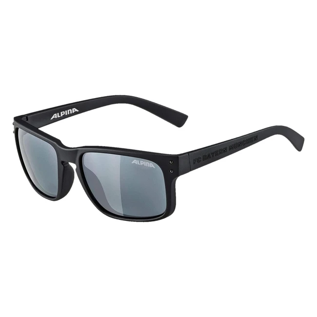 Alpina Kosmic Sonnenbrille Erwachsene Matt Schwarz Einheitsgre - Hochwertige