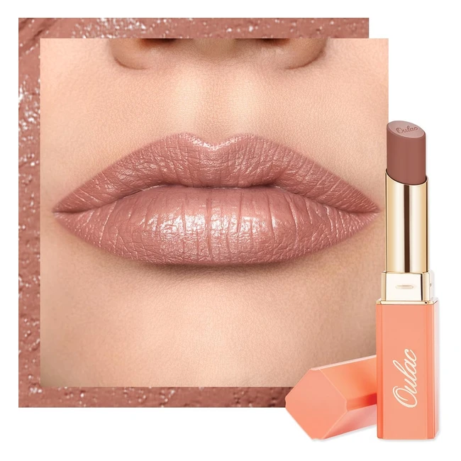 Pintalabios Nude Oulac, Mate Hidratante, Alta Pigmentación - SG04