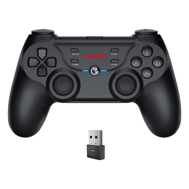 Manette de jeu sans fil Gamesir T3s - Compatible PC, Android, iOS - Turbo, Dual Vibration