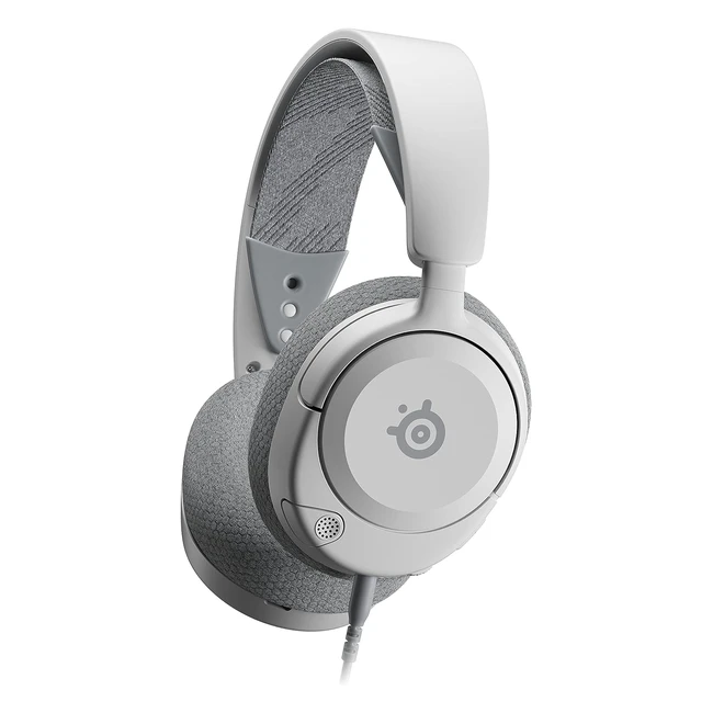 Auriculares SteelSeries Arctis Nova 1 - Controladores Hifi - Audio Espacial 360 - Ultraligeros - Blanco
