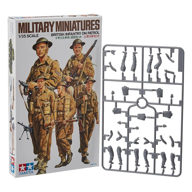 Tamiya 35223 Patrouille Britannique - Modèle Réduit avec Détails Authentiques