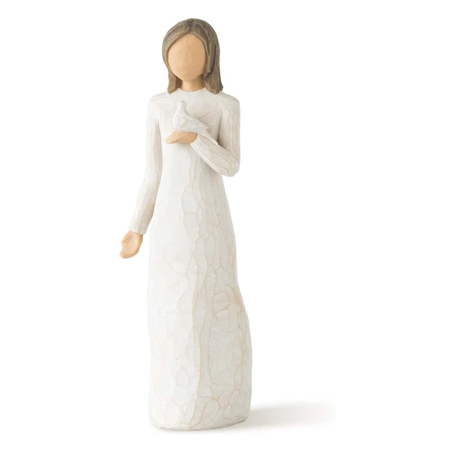 Figura de Mujer con Paloma Willow Tree Home Deco Enesco - Referencia 123456 - Ideal para Regalar o Decorar