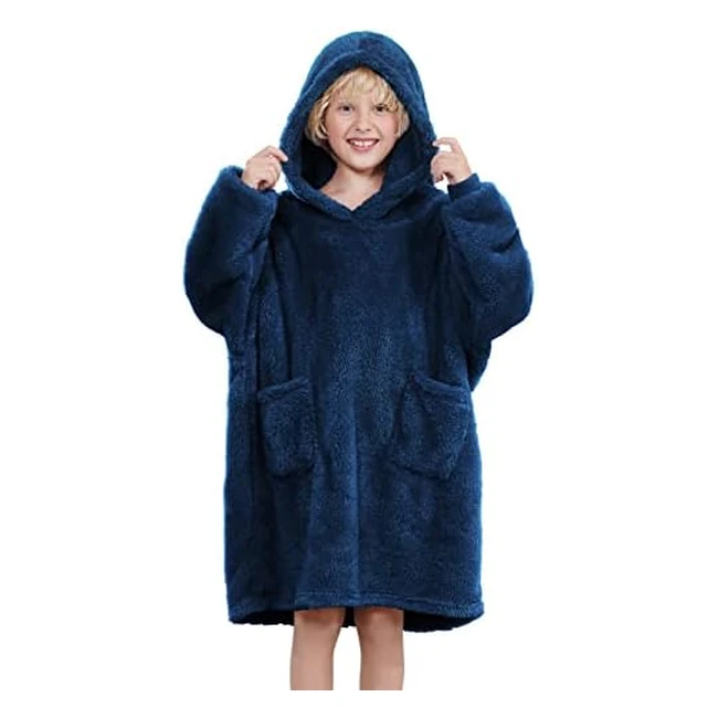 Manta con Capucha para Mujeres Sudadera Calentita Grande - Tuopuda