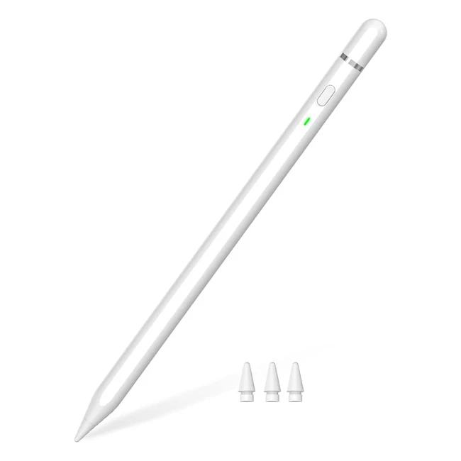 Kirosa Pencil fr iPad 20182022 USB-C-Schnellladung Kippfunktion palmabweise