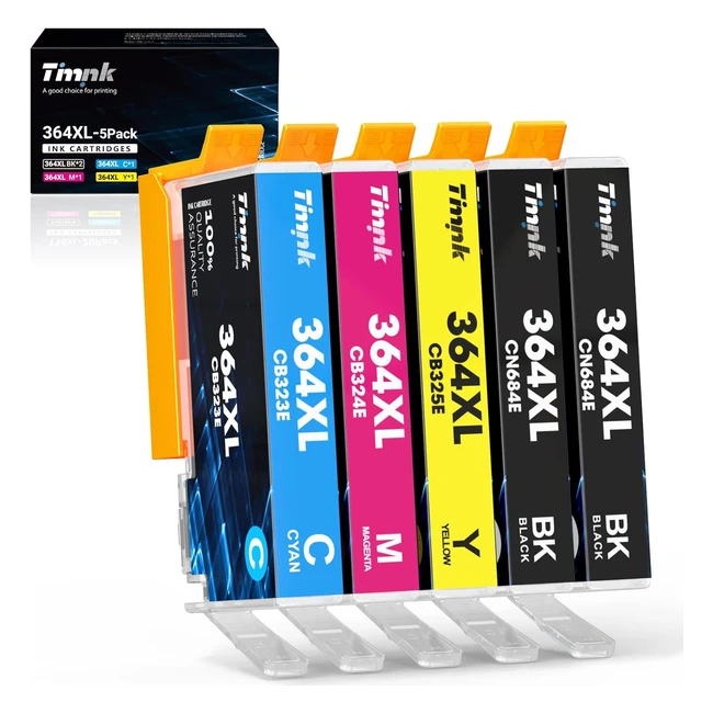 Cartouche d'encre compatible multipack pour HP 364 364XL - Timink