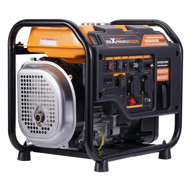 Generador Inverter Maxpeedingrods 3200W - Arranque Elctrico - Reserva a Gas - 