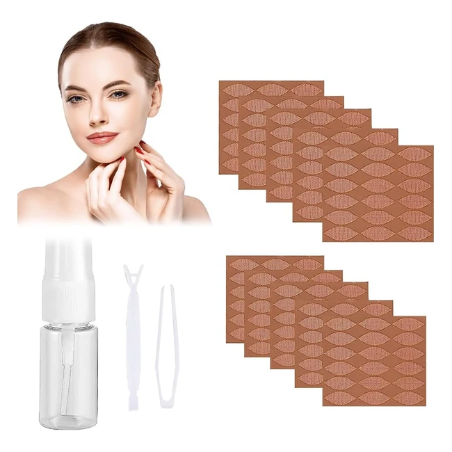 Adesivi a Doppia Palpebra 360 Pezzi - Fibraxxl - #XYZ123 - Occhi Autoadesivi