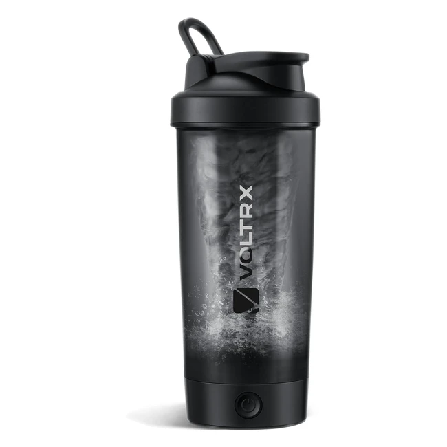 Voltrx Protein Shaker Bottle - USB C Rechargeable Electric Mixer - BPA Free 24oz