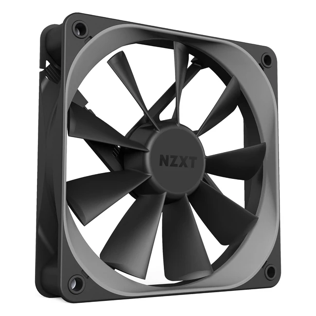 NZXT RF Seahorse AF120 leiser PC Computer Lüfter schwarz 120mm Einzelpack