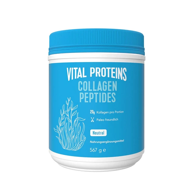 Vital Proteins Kollagenpulver - Kollagenpeptide von Weiderindern - Referenznummer: VP123 - Paleo, Keto, Whole 30, glutenfrei