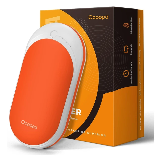 Ocoopa Handwärmer 5200mAh - Tragbarer Taschenwärmer & Powerbank