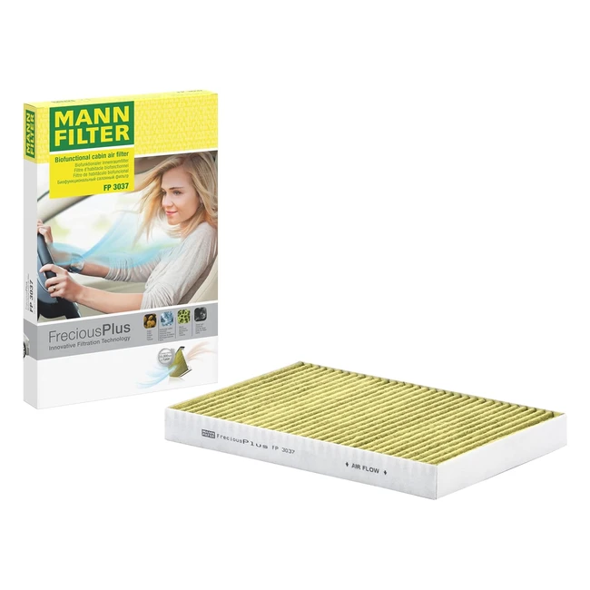 Filtro de Habitáculo Mannfilter FP 3037 - ¡Protección Premium!
