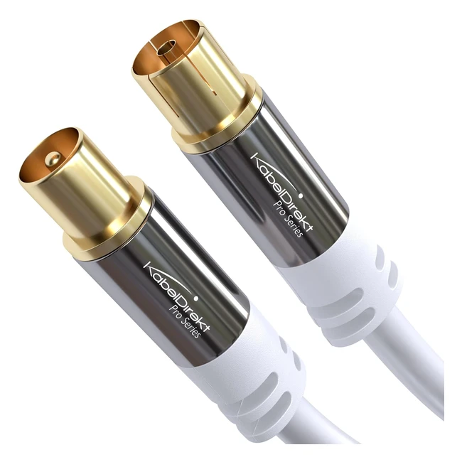 High-Quality 4K Aerial Coaxial Antenna Cable TV - 15m