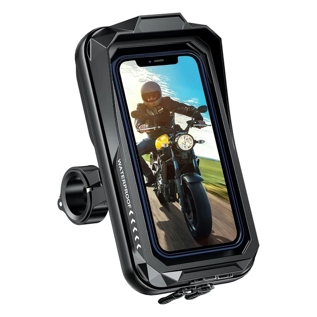 Soporte Móvil Moto Impermeable 360° Rotación Anti Vibración - BTNEEU