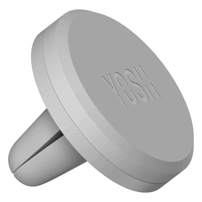 YOSH Handyhalter fürs Auto - Universal Lüftung Magnet Halterung für iPhone X 8 7 6 6s Plus Samsung Galaxy S7 S8 Huawei P20 P10 Honor - Grau