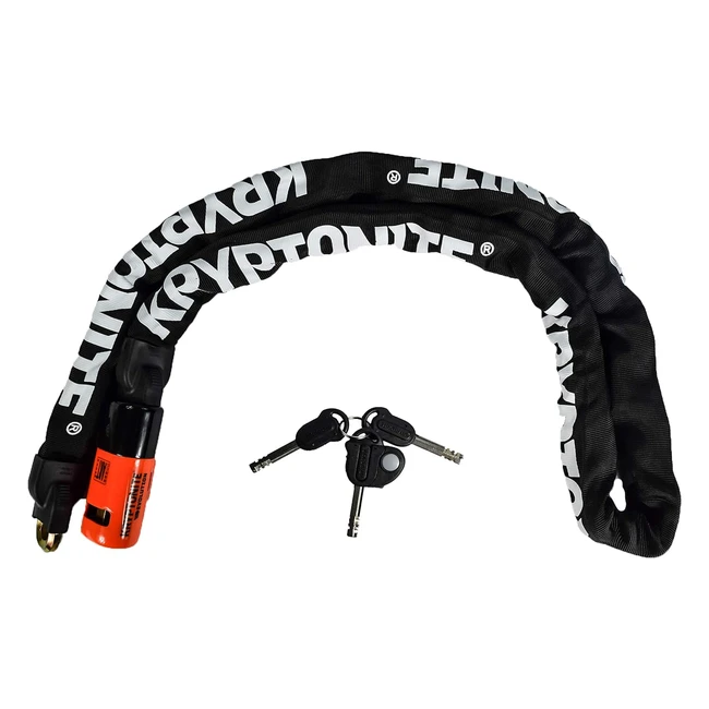 Cadena de ciclismo Kryptonite Evolution 41016 - Resistente y Segura