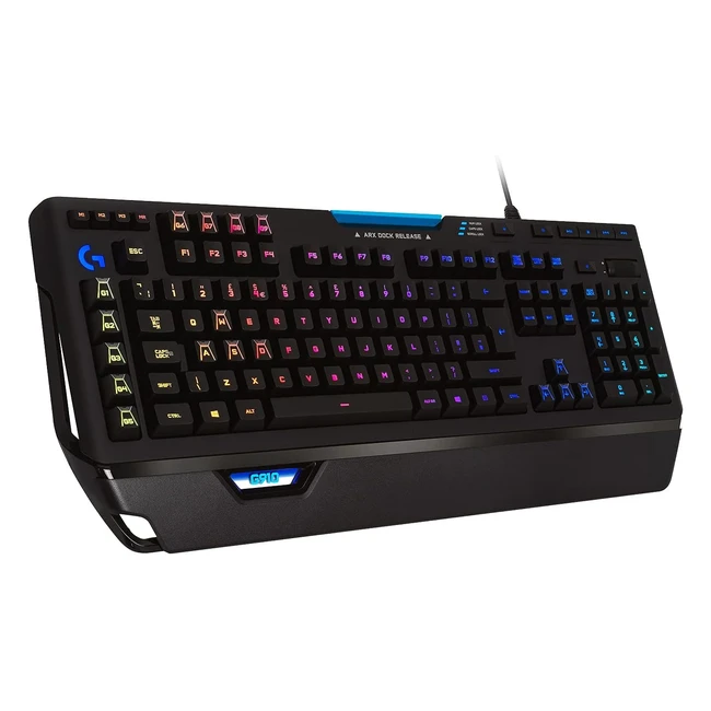 Clavier gaming Logitech G910 Orion Spectrum - RVB, switchs Romer-G, touches G programmables