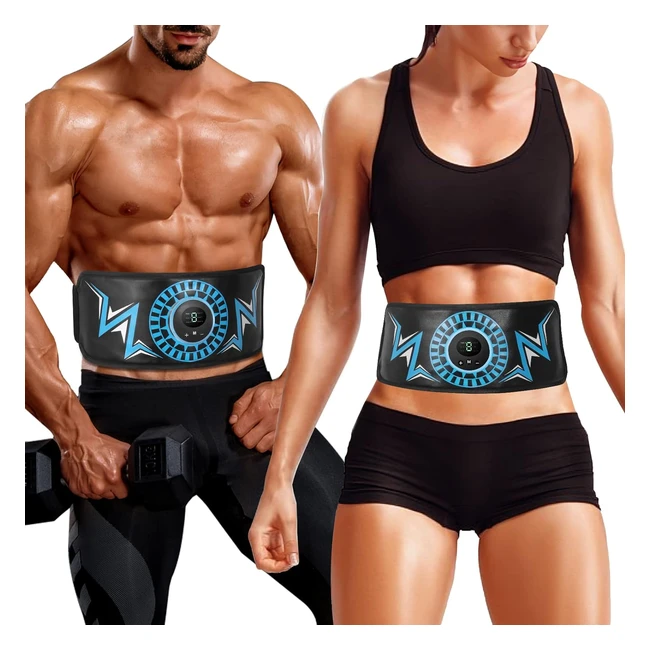 Electroestimulador Muscular Abdominales EMS - Seguro Rpido y Efectivo - Muscu