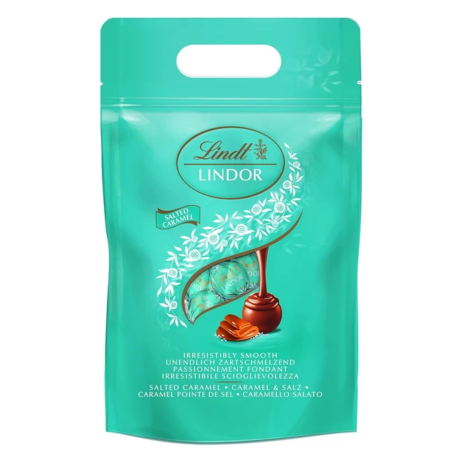 Bombones Lindt Lindor Caramelo Sal 1kg - 80 bolas
