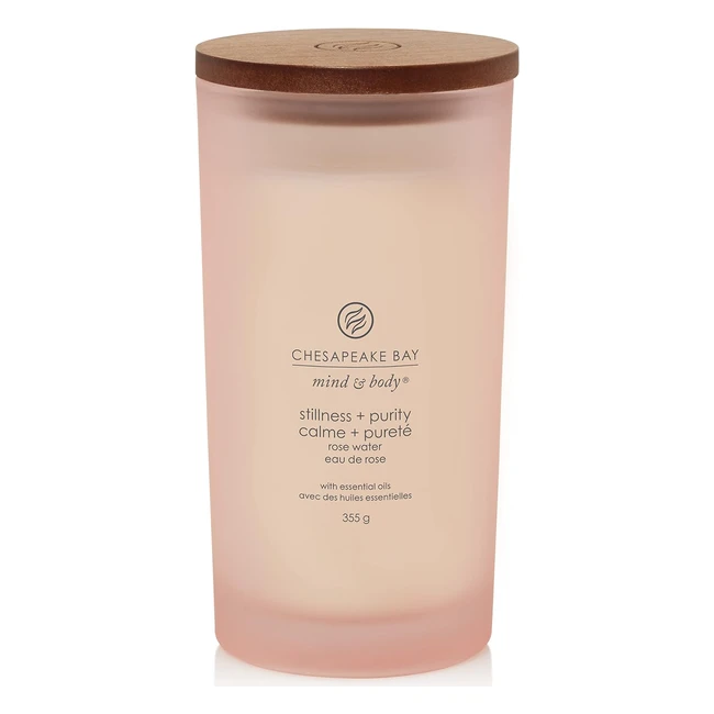 Chesapeake Bay Duftkerze Stillness Purity Aromatherapie Große Tumbler - bis zu 82 Stunden Brenndauer