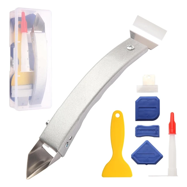 Eliminador de calafateo de acero inoxidable - Kit de herramientas para calafatear