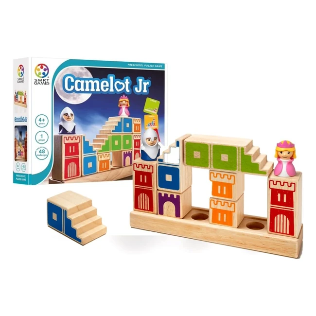 Juego de reflexin SmartGames SG-031FR Camelot Jr - Para edades de 4 a 99 ao