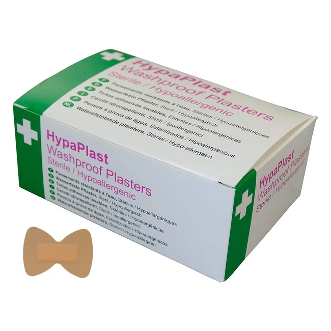 Safety First Aid Group Hypaplast Pink Washproof Plasters - Pack of 100