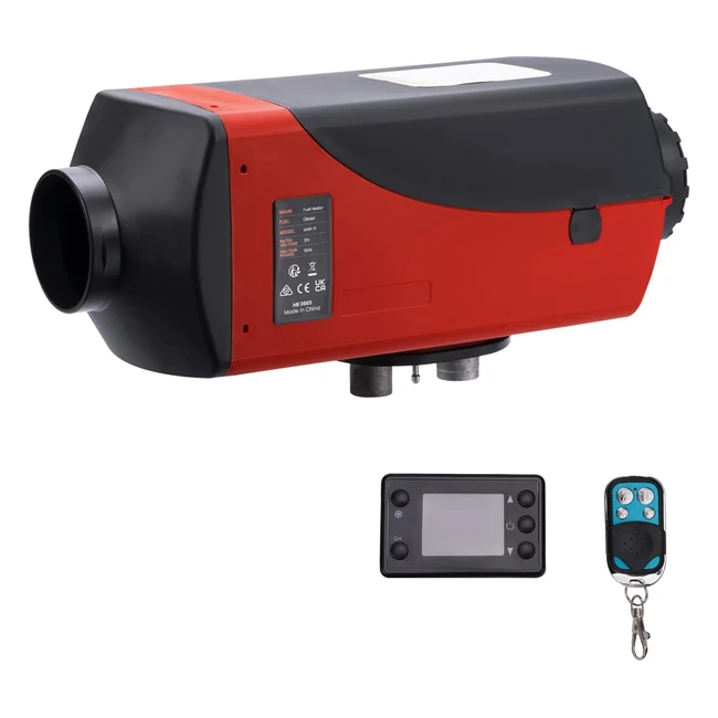 Maxpeedingrods 5kw 12v Standheizung Diesel mit Fernbedienung und LCD-Schalter - Niedriger Energieverbrauch